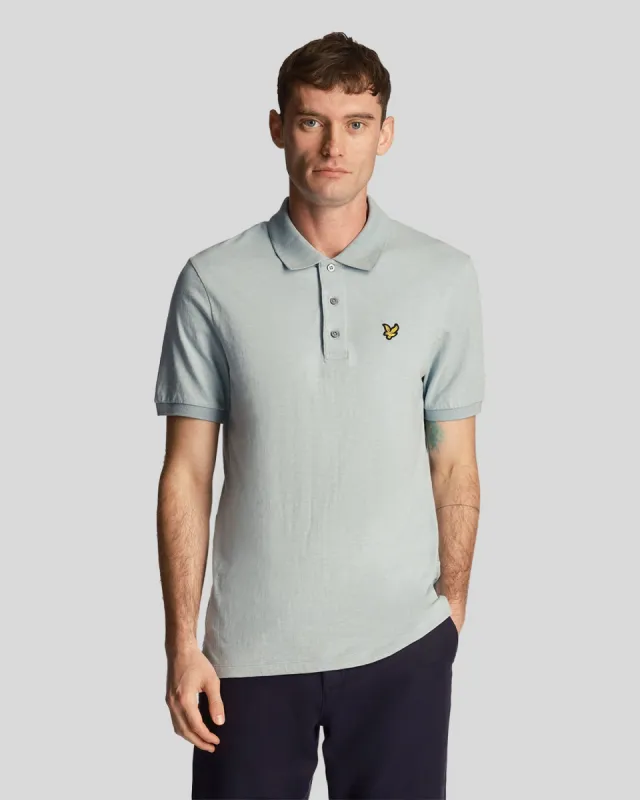 Slub Polo Shirt sold by Lyle & Scott