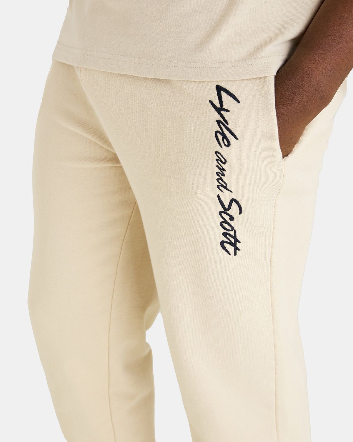Script Embroidery Jogger sold by Lyle & Scott product image thumbnail 4