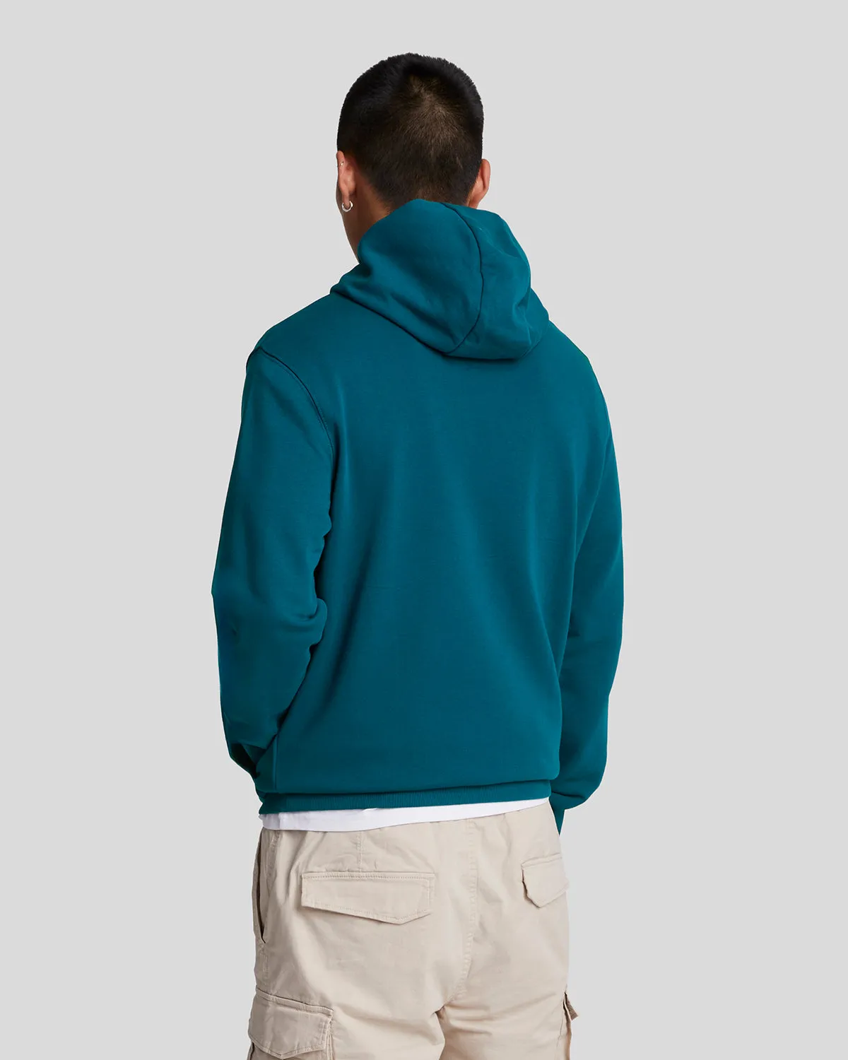Loopback Cotton Hoodie sold by Lyle & Scott product image thumbnail 3