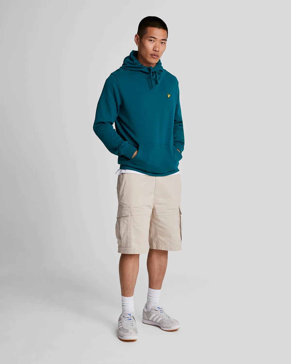 Loopback Cotton Hoodie sold by Lyle & Scott product image thumbnail 2