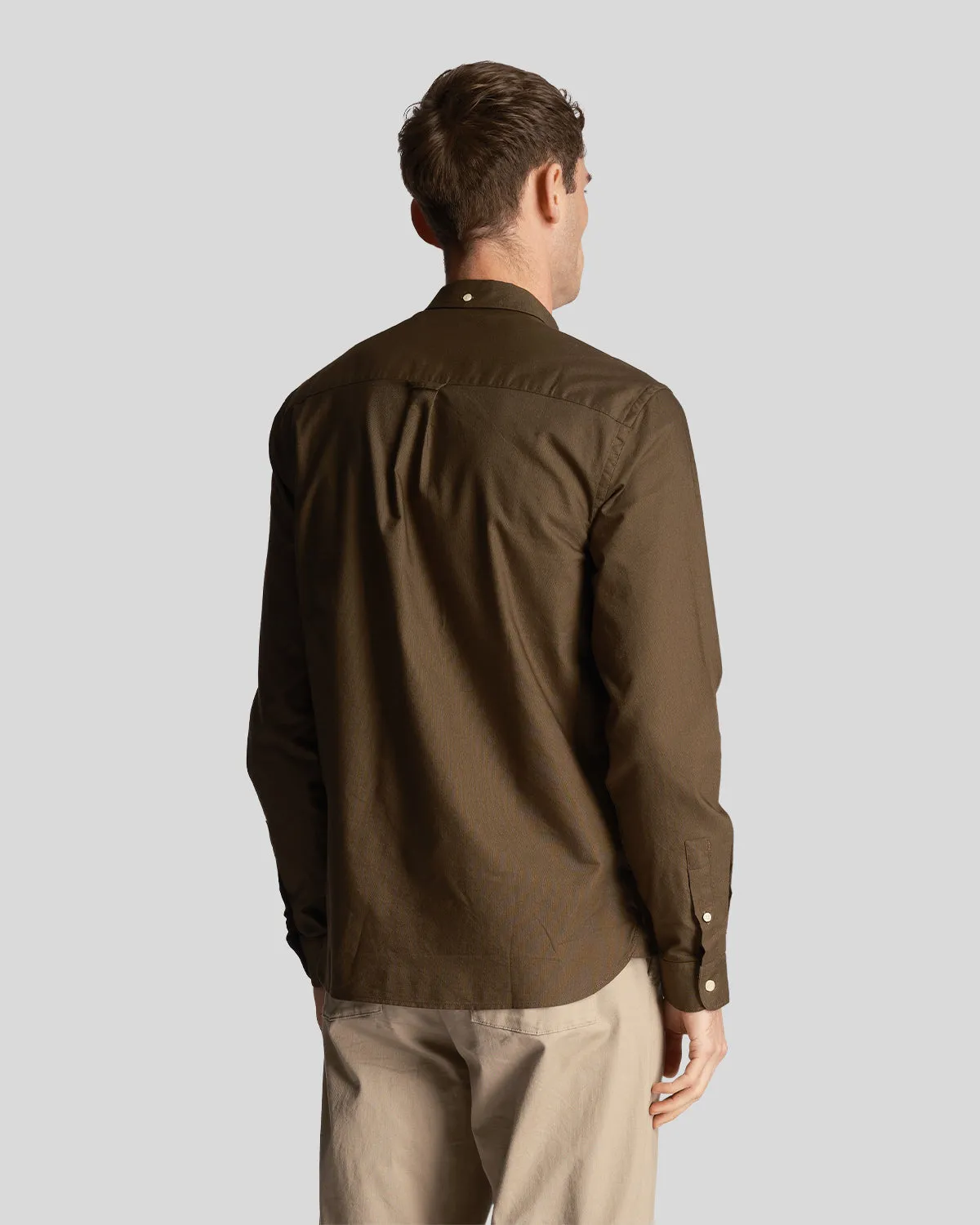 Light Weight Oxford Shirt sold by Lyle & Scott product image thumbnail 3