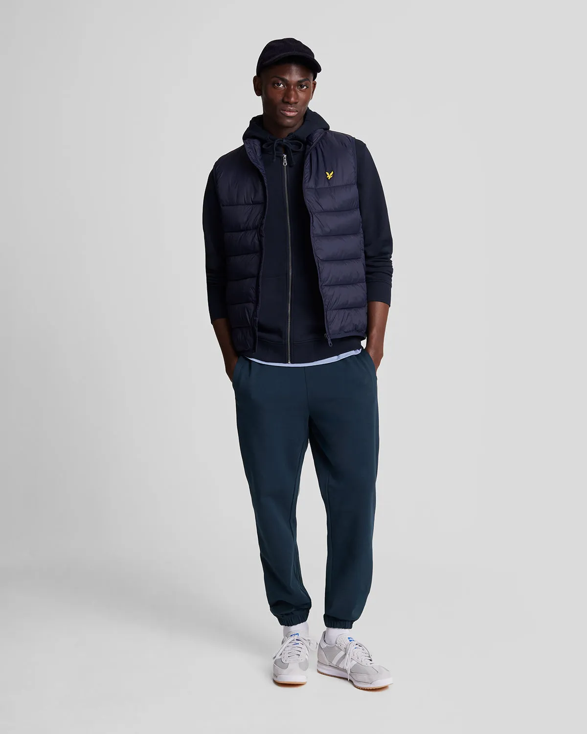 Interlock Cuffed Joggers sold by Lyle & Scott