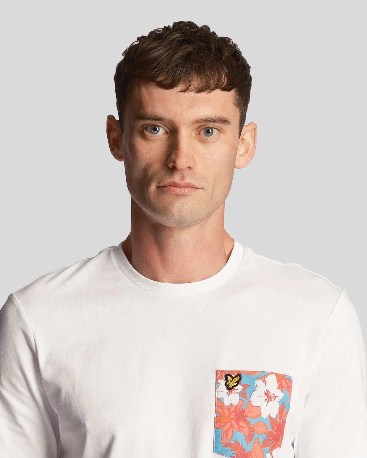 Floral Print Pocket T-Shirt sold by Lyle & Scott product image thumbnail 4