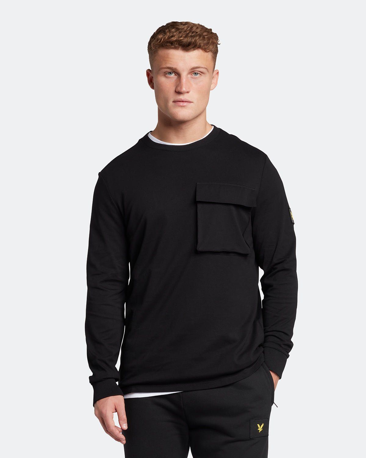Casuals Pocket Long Sleeve T-Shirt sold by Lyle & Scott