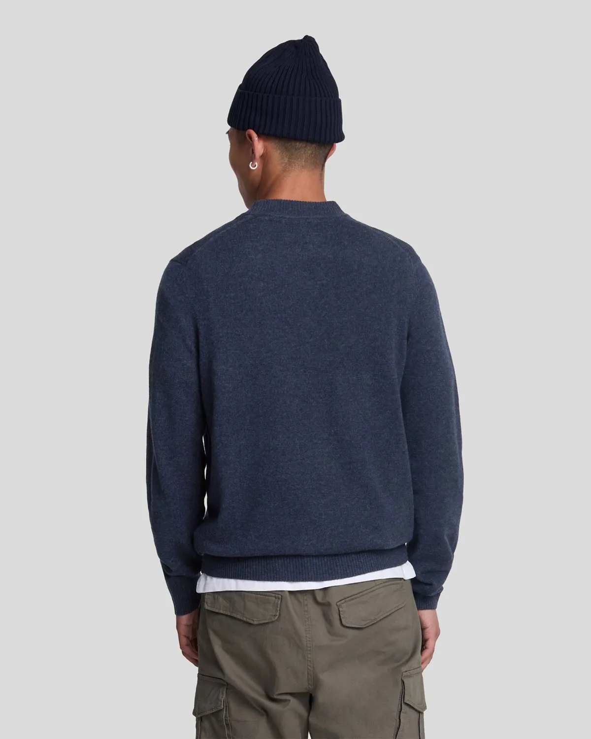 Cashmere Blend Crew Neck Jumper sold by Lyle & Scott product image thumbnail 3