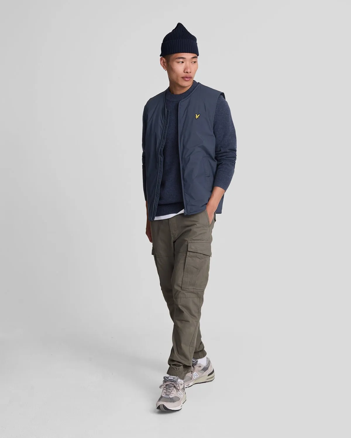 Cashmere Blend Crew Neck Jumper sold by Lyle & Scott product image thumbnail 2