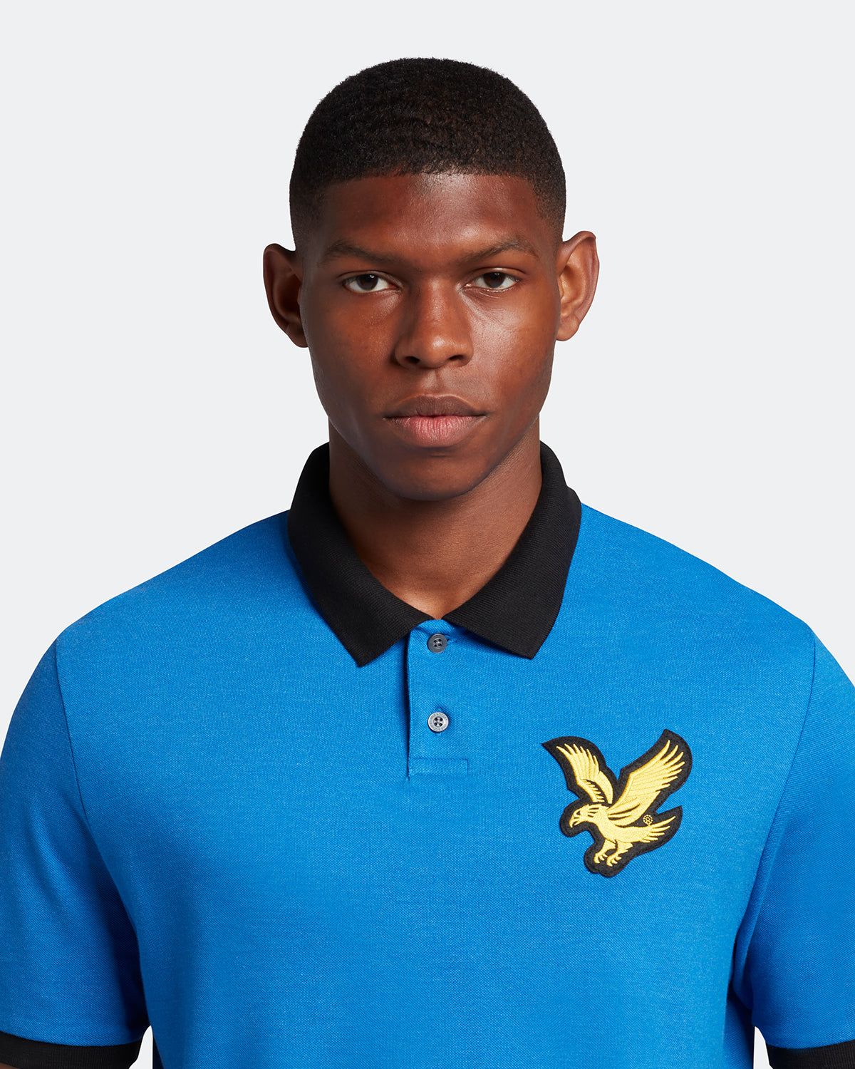 Block Marl Polo Shirt sold by Lyle & Scott product image thumbnail 4