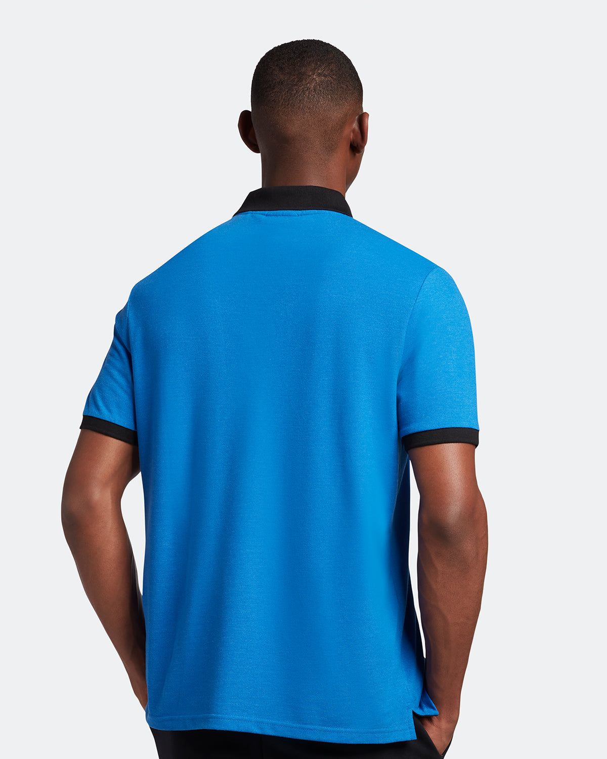 Block Marl Polo Shirt sold by Lyle & Scott product image thumbnail 2