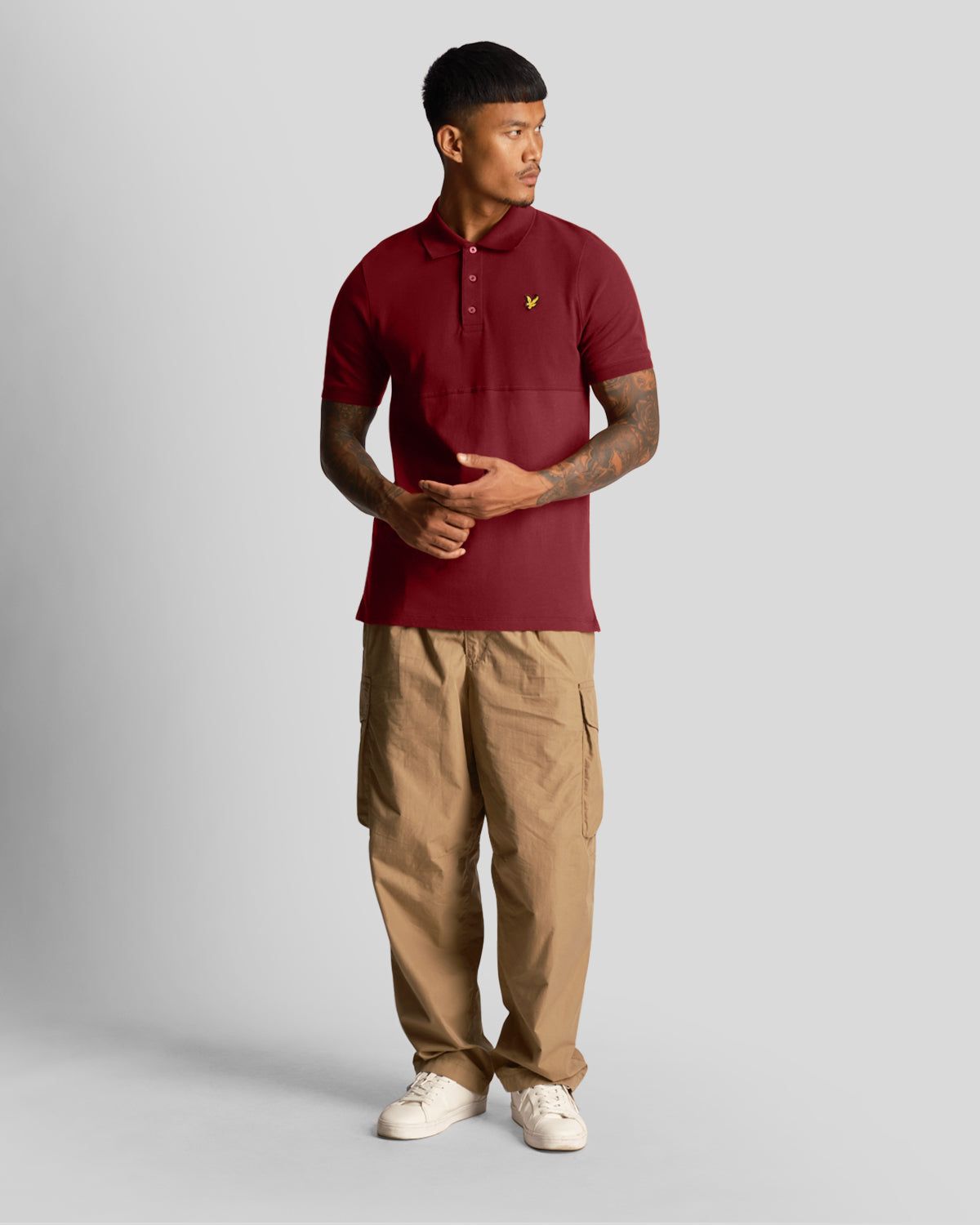 Textured Polo Shirt sold by Lyle & Scott product image thumbnail 2