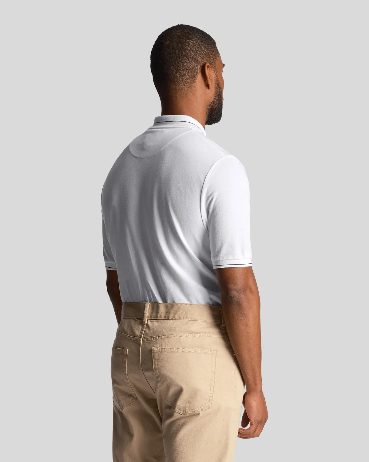 Branded Ringer Polo Shirt sold by Lyle & Scott product image thumbnail 3