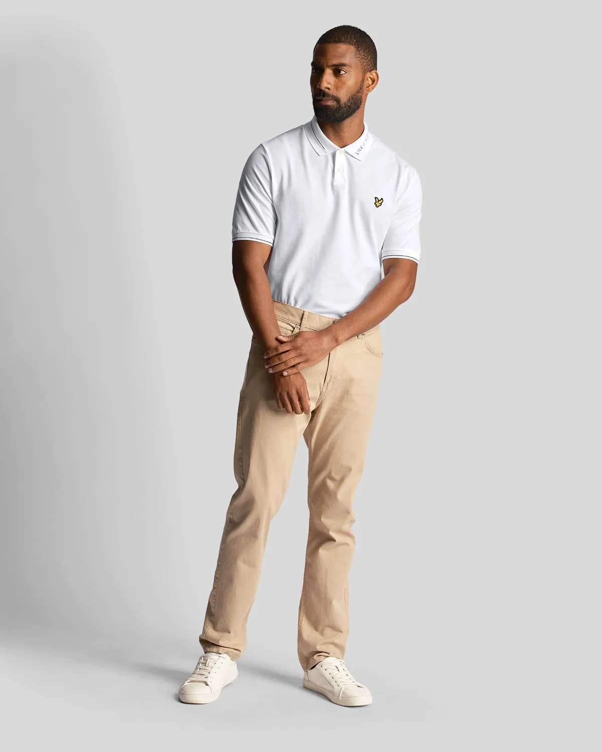 Branded Ringer Polo Shirt sold by Lyle & Scott product image thumbnail 2
