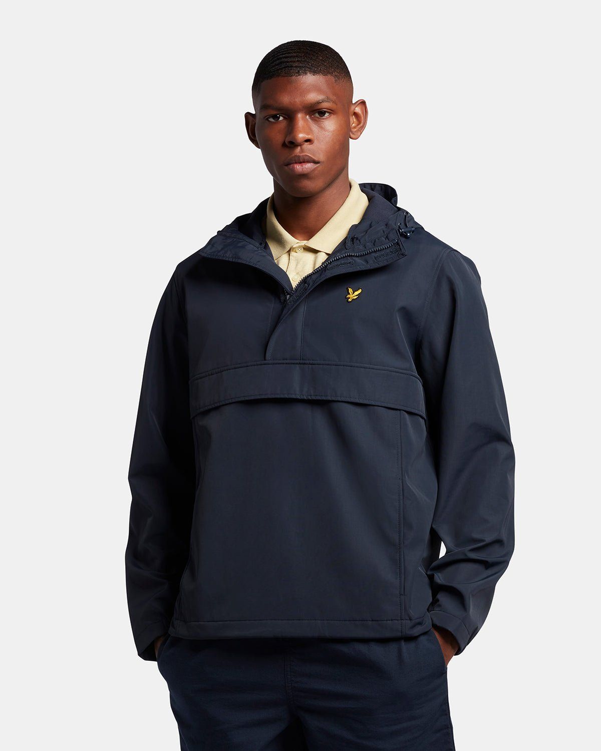 Mesh Backed Nylon Overhead Jacket sold by Lyle & Scott