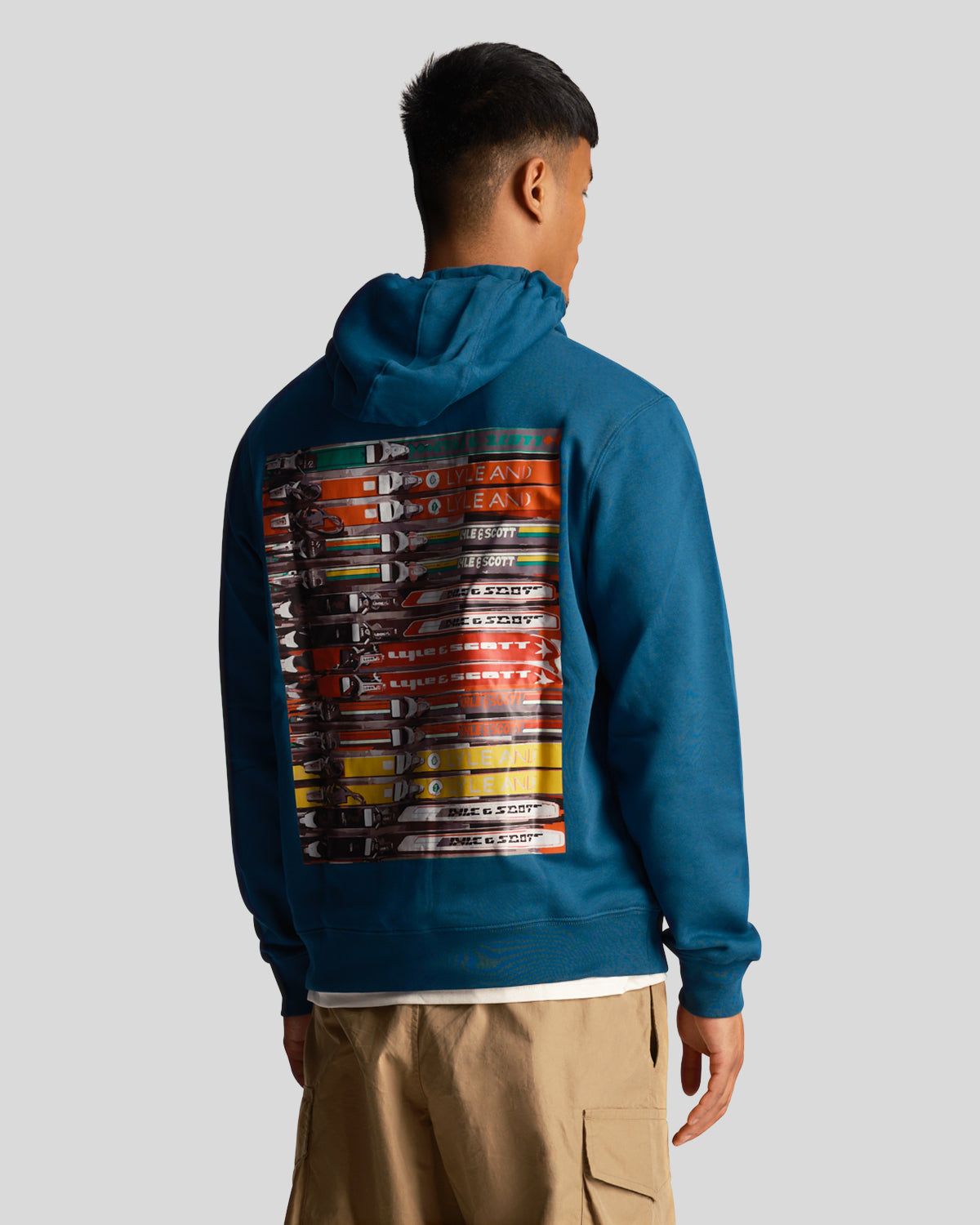Graphic Ski Hoodie sold by Lyle & Scott