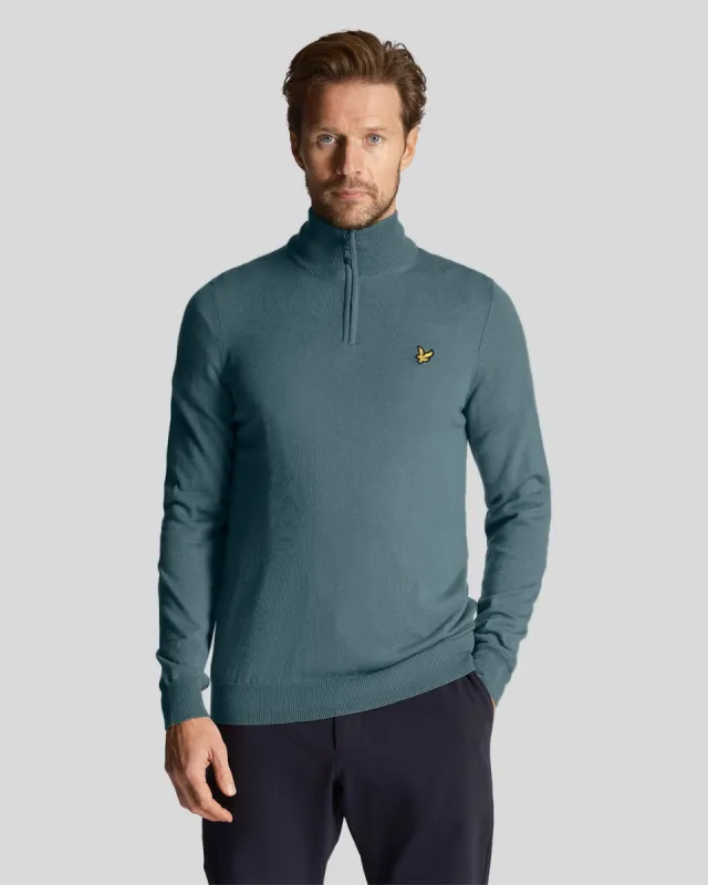 Golf Core 1/4 Zip Merino Jumper sold by Lyle & Scott