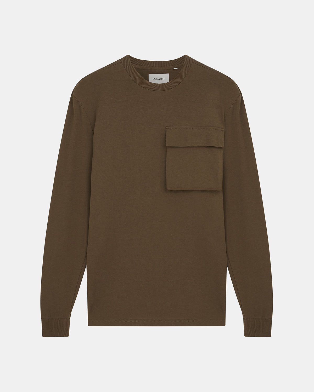 Casuals Pocket Long Sleeve T-Shirt sold by Lyle & Scott product image thumbnail 5