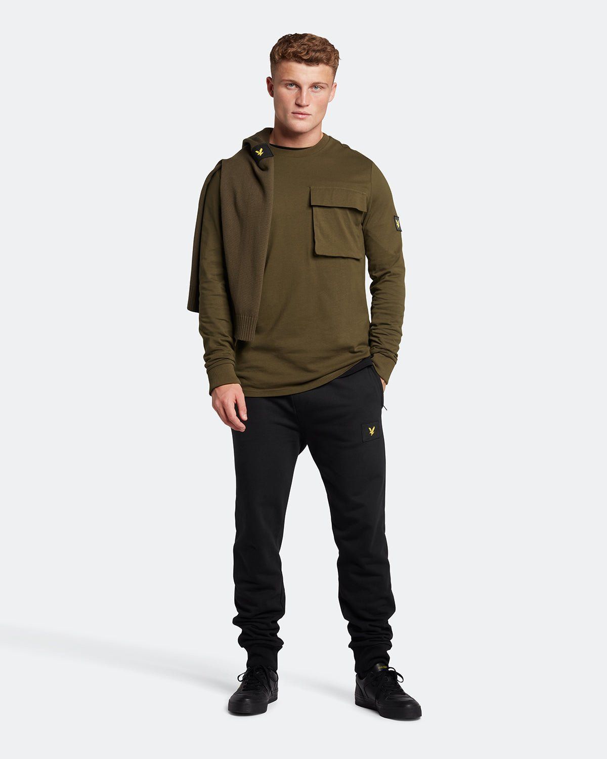 Casuals Pocket Long Sleeve T-Shirt sold by Lyle & Scott product image thumbnail 2