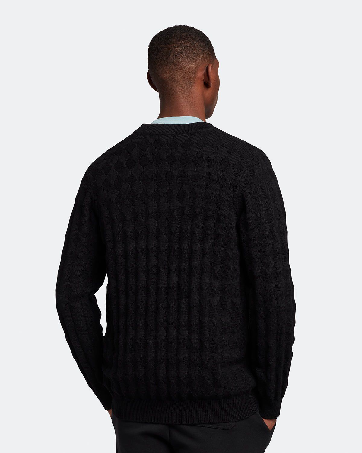 Argyle Cardigan sold by Lyle & Scott product image thumbnail 3