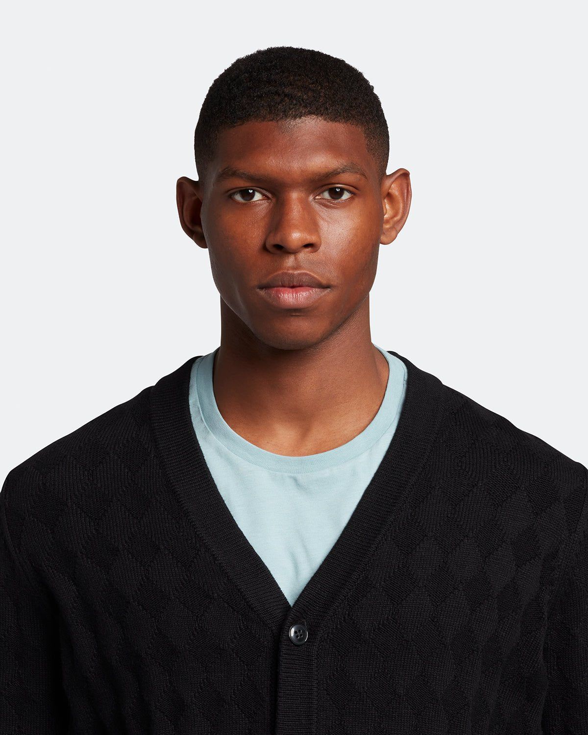 Argyle Cardigan sold by Lyle & Scott product image thumbnail 4