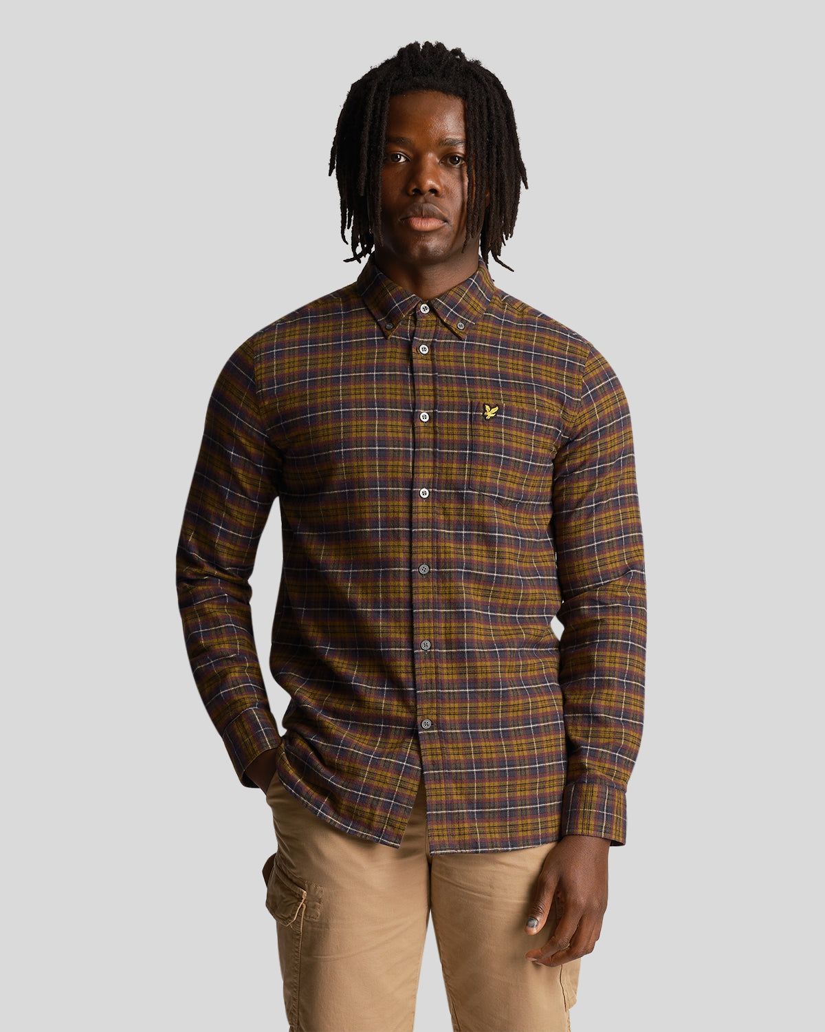 Check Flannel Shirt sold by Lyle & Scott