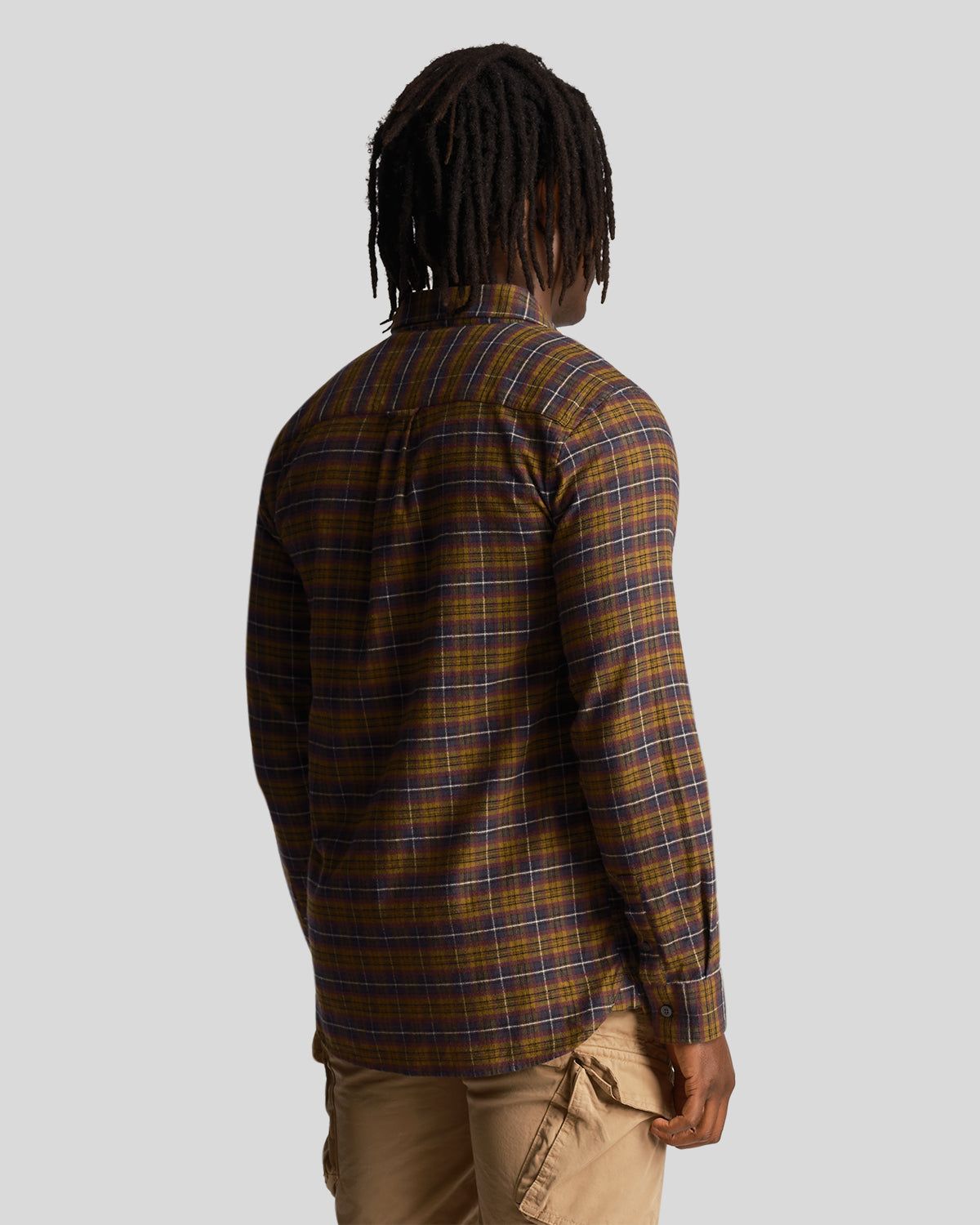 Check Flannel Shirt sold by Lyle & Scott product image thumbnail 3