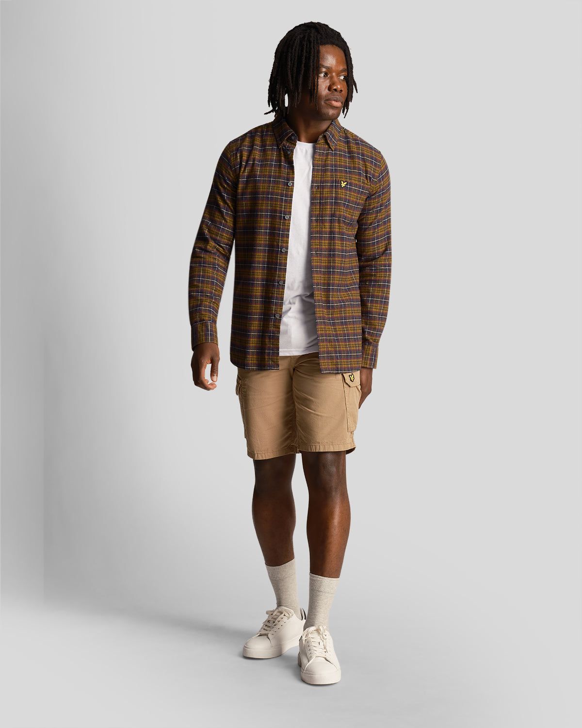 Check Flannel Shirt sold by Lyle & Scott product image thumbnail 2