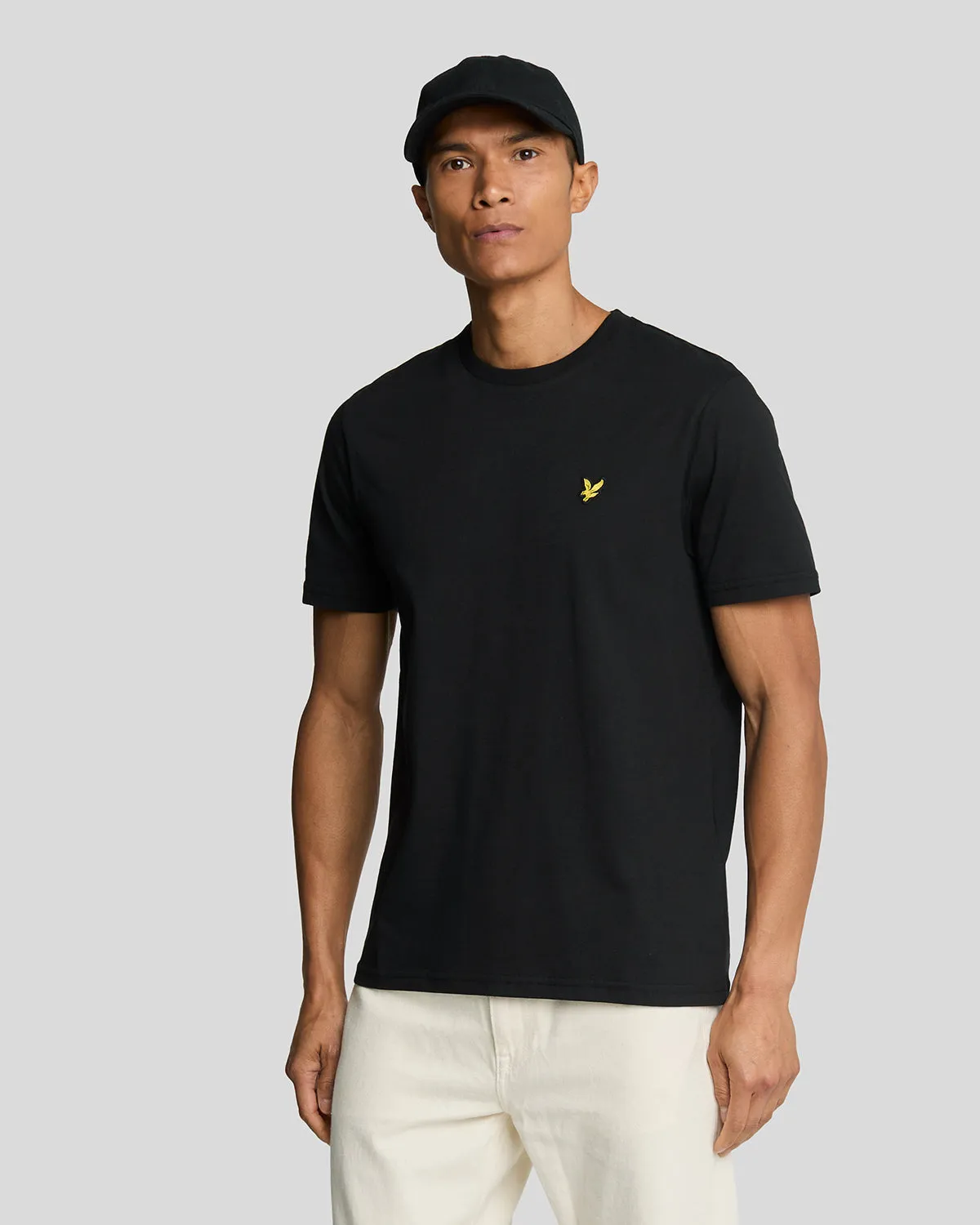 Cotton Crew Neck T-Shirt sold by Lyle & Scott