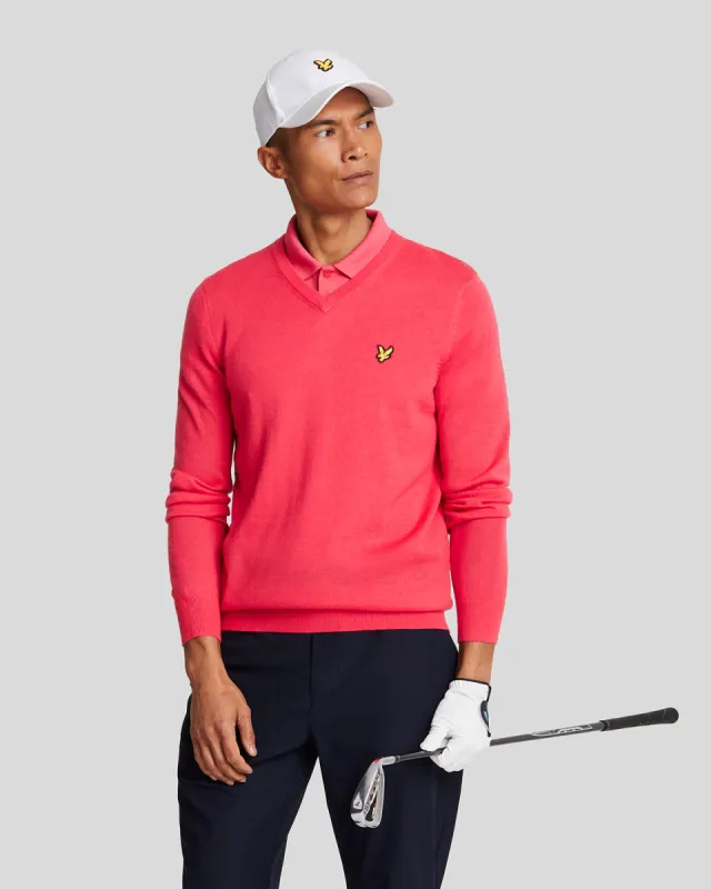Golf V Neck Jumper sold by Lyle & Scott