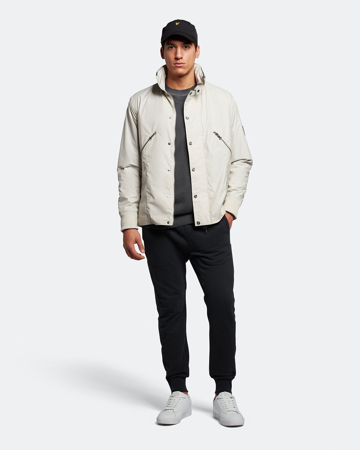 Funnel Neck Full Zip Jacket sold by Lyle & Scott product image thumbnail 2