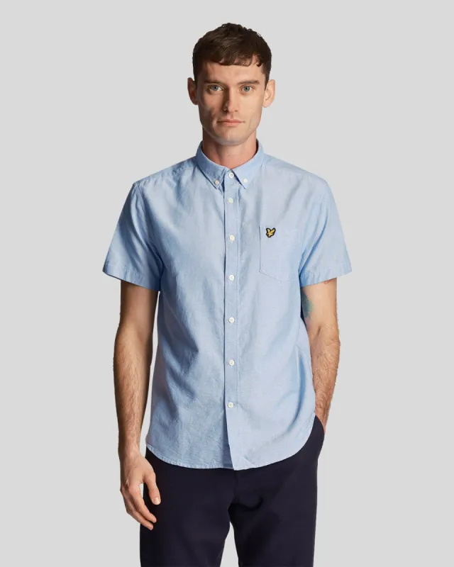 Short Sleeve Oxford Shirt sold by Lyle & Scott