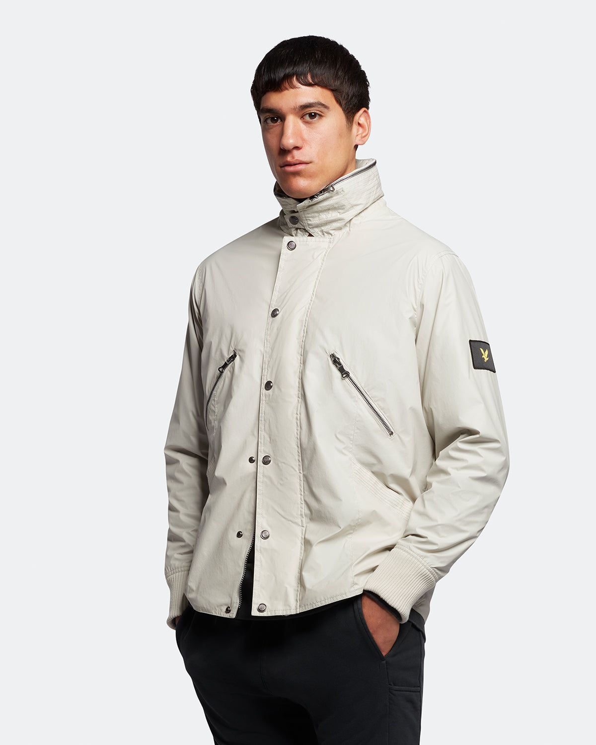 Funnel Neck Full Zip Jacket sold by Lyle & Scott