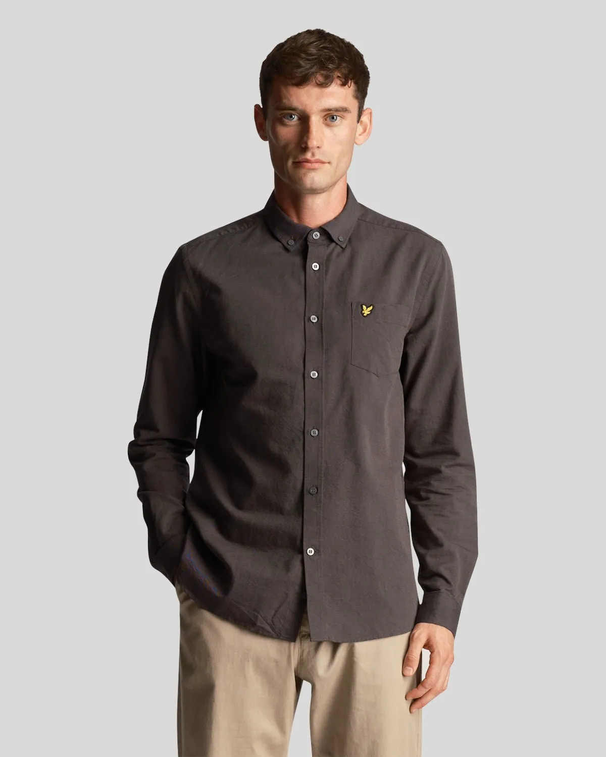 Light Weight Oxford Shirt sold by Lyle & Scott