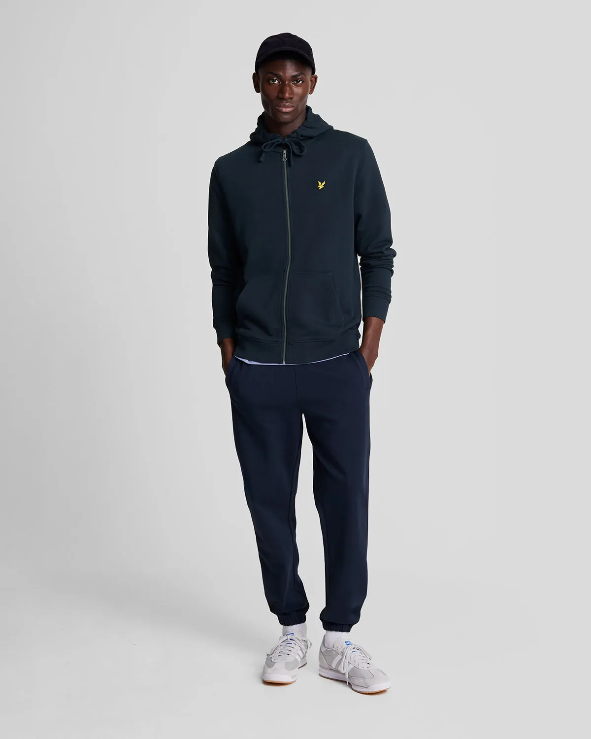 Loopback Cotton Full Zip Hoodie sold by Lyle & Scott product image thumbnail 2