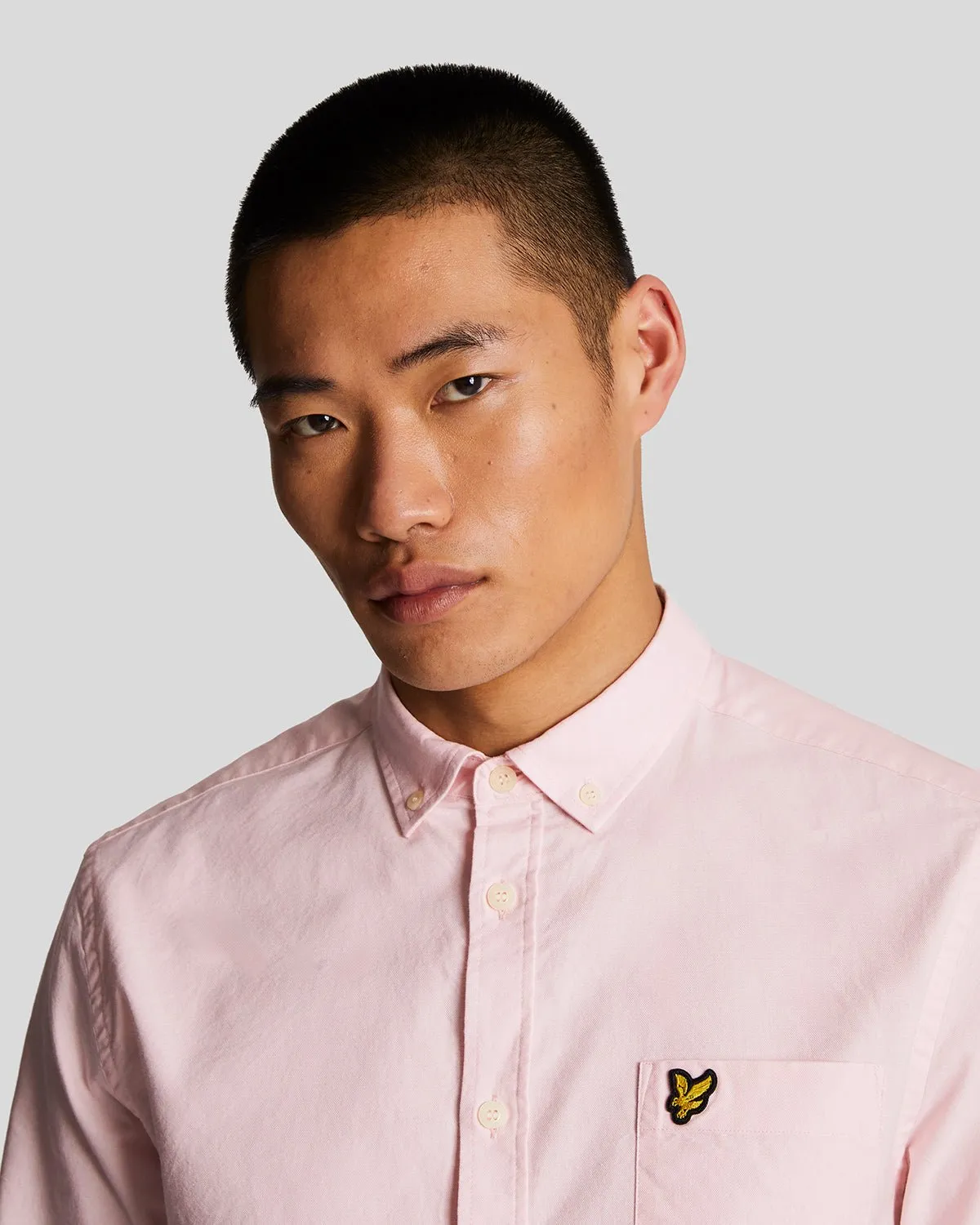 Light Weight Oxford Shirt sold by Lyle & Scott product image thumbnail 4