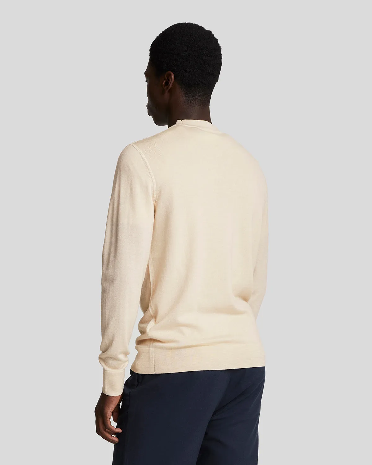 Merino Crew Neck Jumper sold by Lyle & Scott product image thumbnail 3