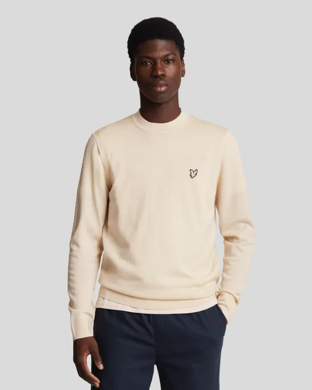 Merino Crew Neck Jumper sold by Lyle & Scott