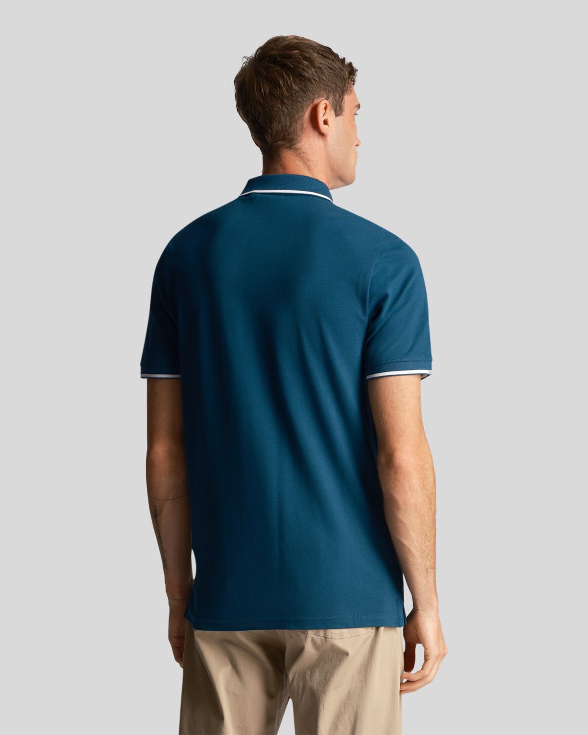 Tipped Polo Shirt sold by Lyle & Scott product image thumbnail 3