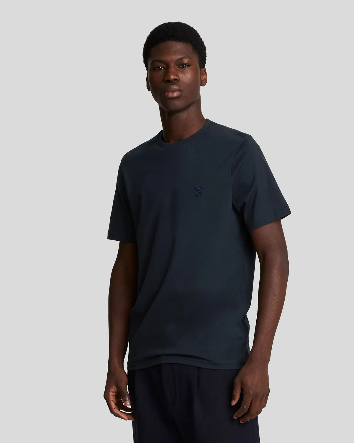 Cotton Crew Neck T-Shirt sold by Lyle & Scott