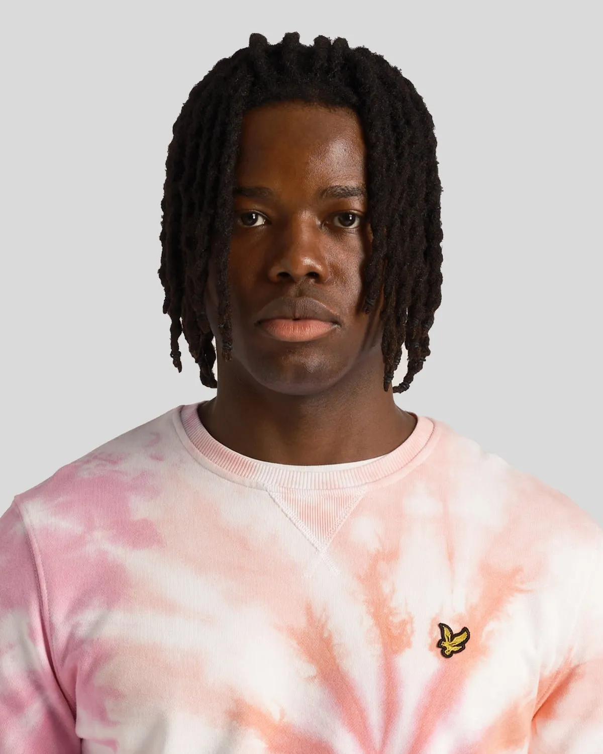 Tie Dye Crew Neck Sweatshirt sold by Lyle & Scott product image thumbnail 4