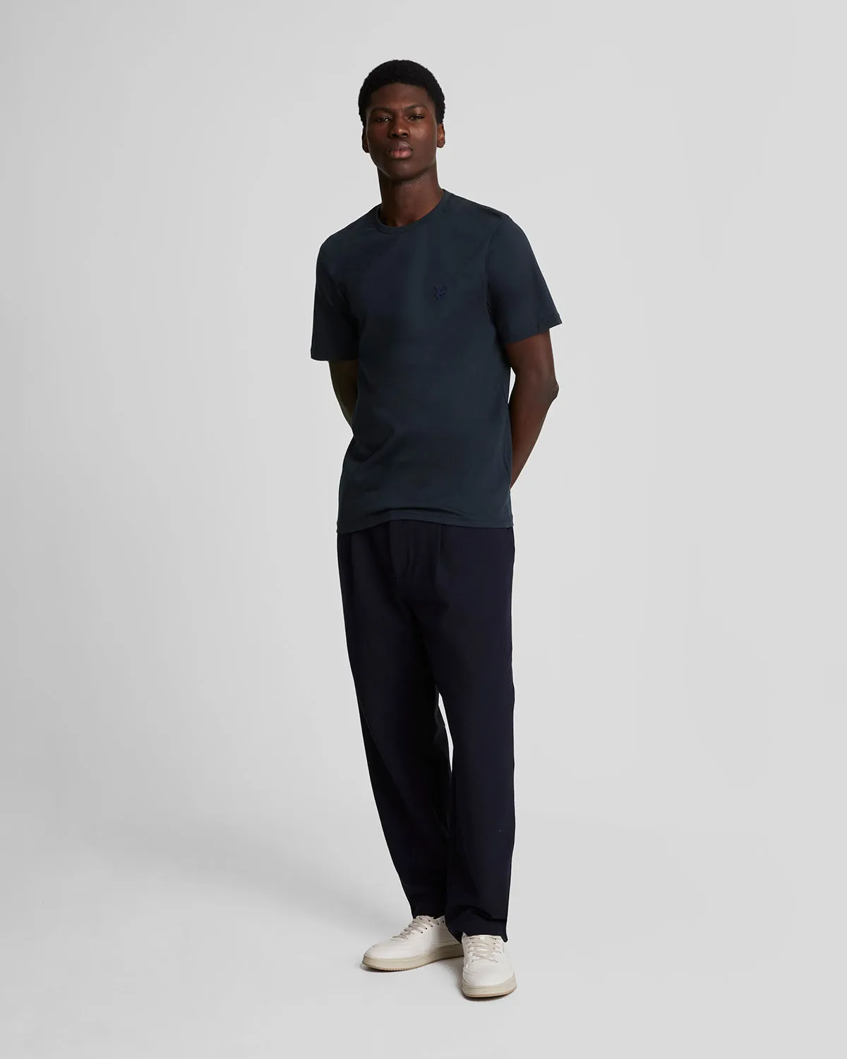 Cotton Crew Neck T-Shirt sold by Lyle & Scott product image thumbnail 2