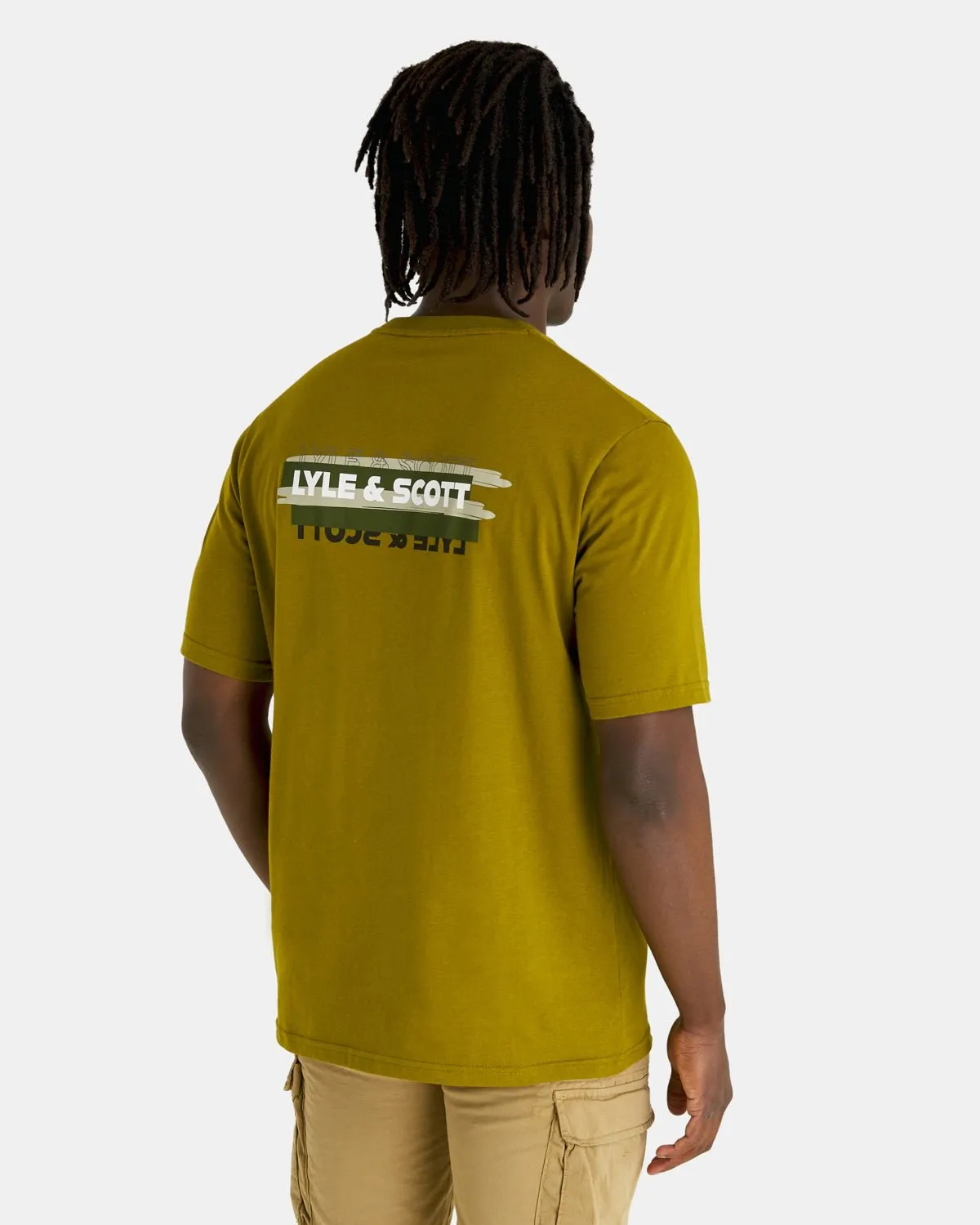 Slope Graphic Print T-Shirt sold by Lyle & Scott