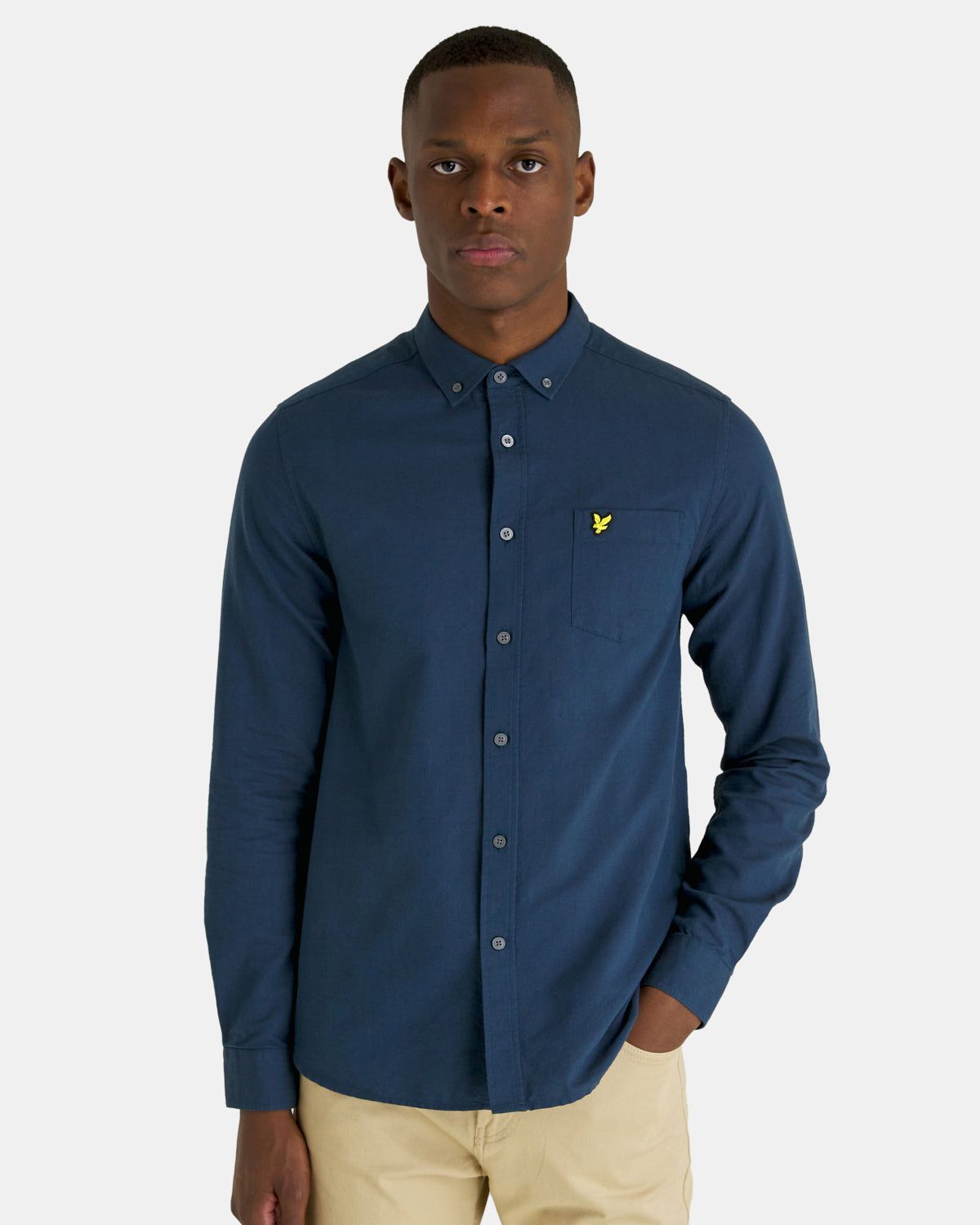 Light Weight Oxford Shirt sold by Lyle & Scott