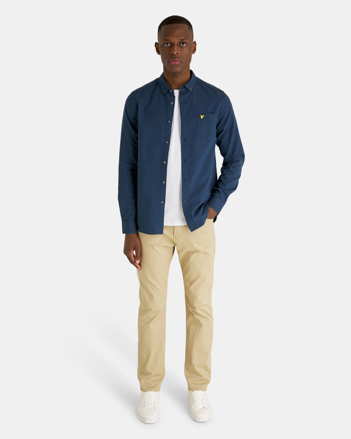 Light Weight Oxford Shirt sold by Lyle & Scott product image thumbnail 2