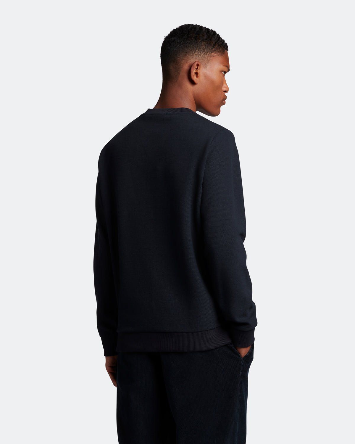 Fine Textured Sweatshirt sold by Lyle & Scott product image thumbnail 3