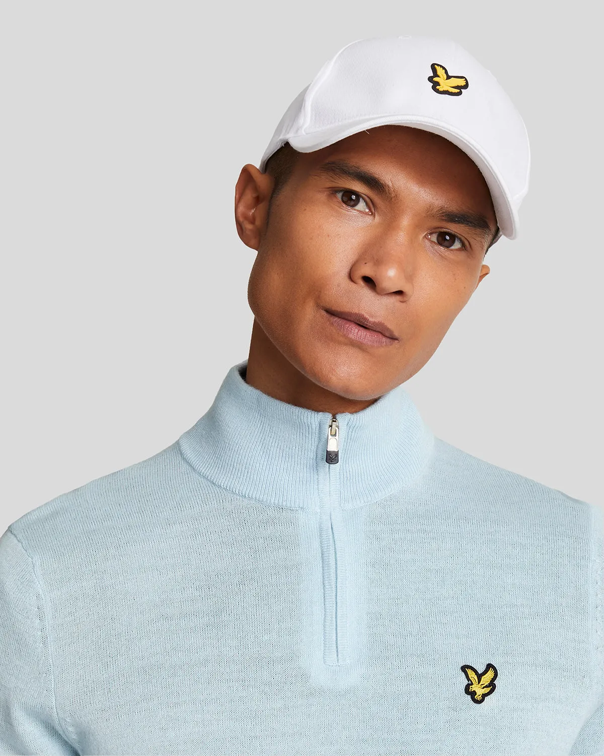 Golf 1/4 Zip Merino Jumper sold by Lyle & Scott product image thumbnail 4