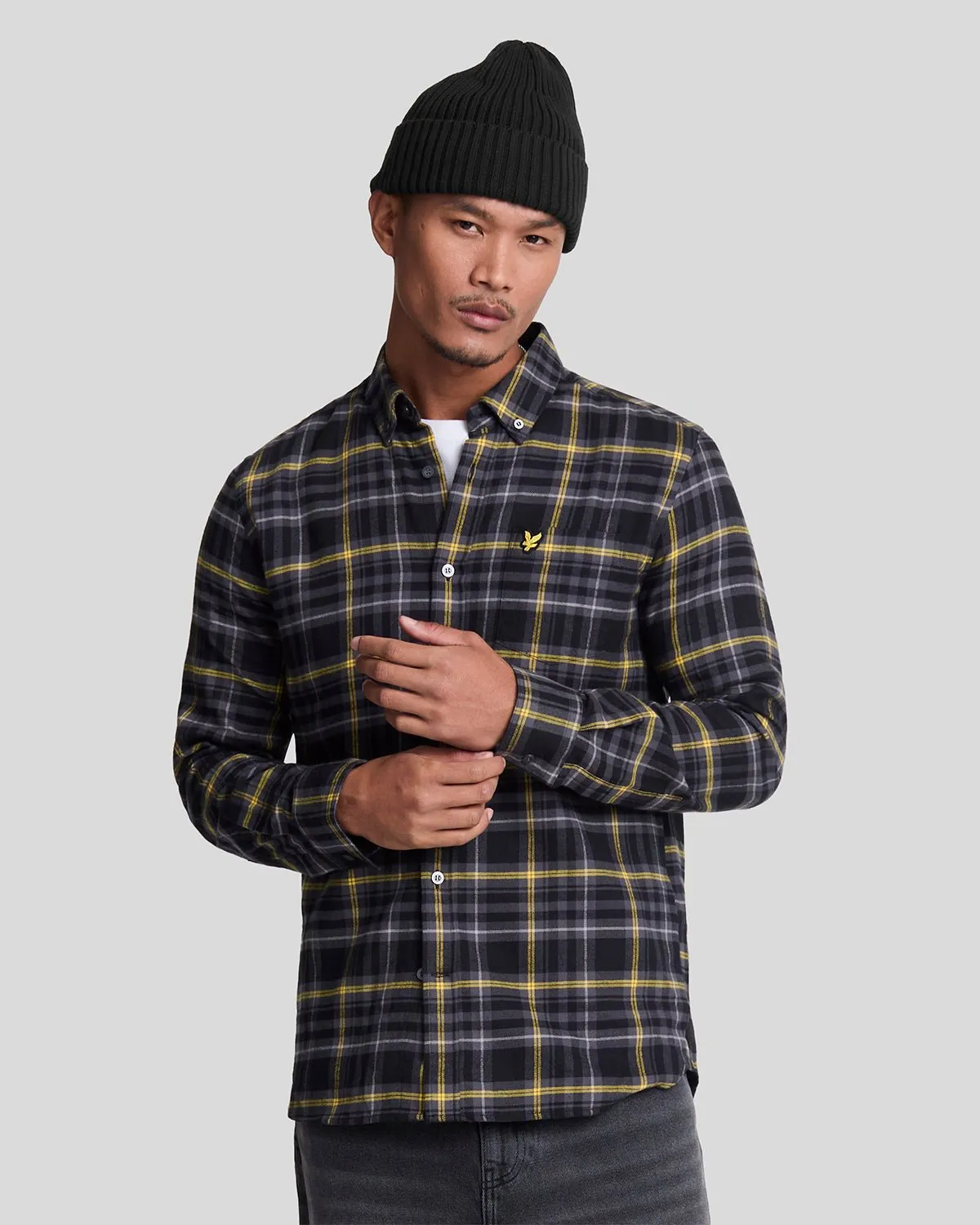 Check Flannel Shirt sold by Lyle & Scott