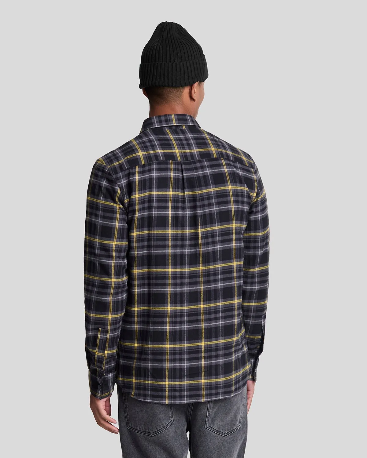 Check Flannel Shirt sold by Lyle & Scott product image thumbnail 3