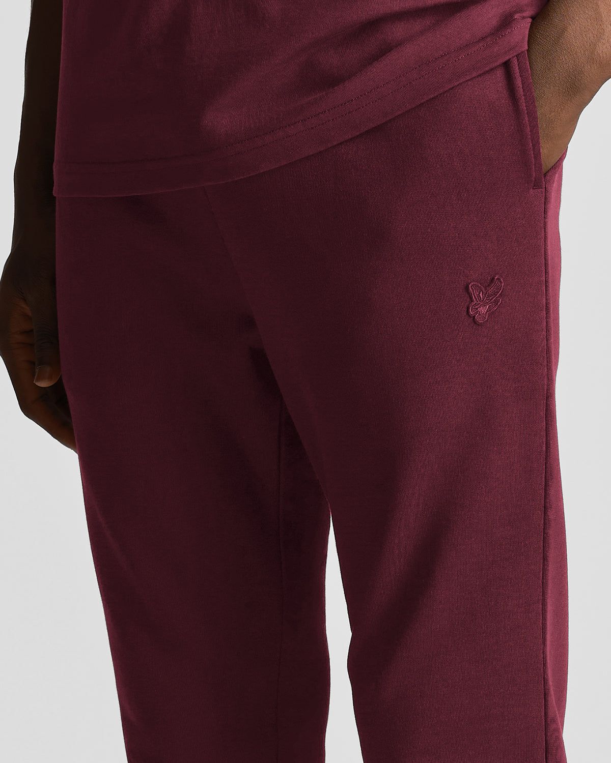 Tonal Eagle Skinny Sweatpant sold by Lyle & Scott product image thumbnail 4