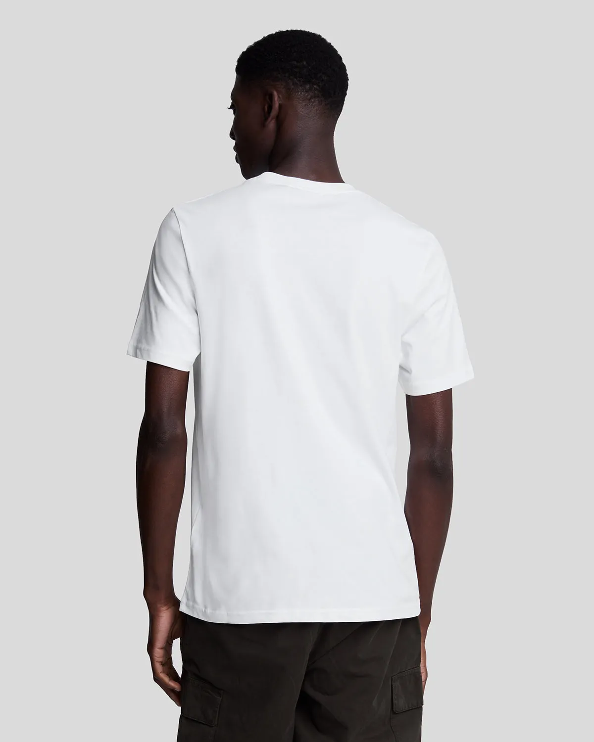 Cotton Crew Neck T-Shirt sold by Lyle & Scott product image thumbnail 3