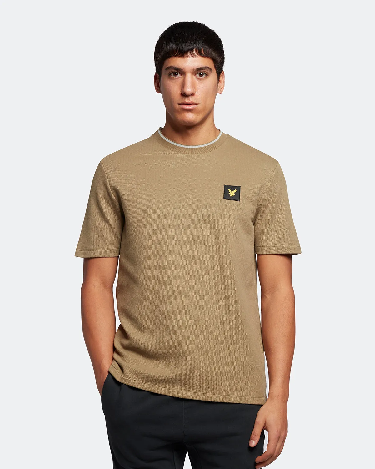 Tipped T-shirt sold by Lyle & Scott