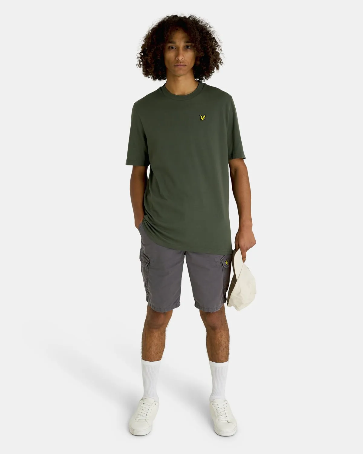 Textured Tipped T-Shirt sold by Lyle & Scott product image thumbnail 2